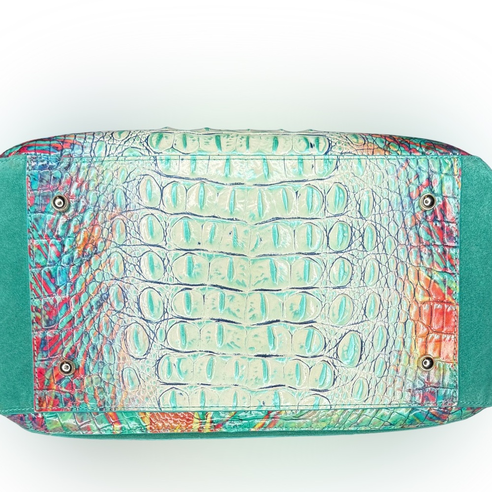 Brahmin Dream Quantum Carla Colorful Tote Bag - Picture 3 of 10